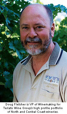 Doug Fletcher is VP of Winemaking for Terlato Group’s high profile portfolio of North and Central Coast wineries